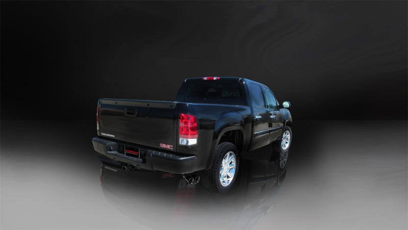 CORSA Sport / 3.0 in Cat-Back DRE 4.0 in Single Tips | 14-19c Silverado Sierra 5.3L 153WB (14870)