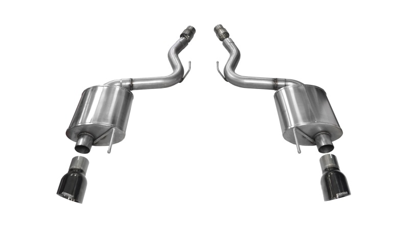 CORSA Replacement / 4.0 in Twin Tip Kit | 2015-2017 Ford Mustang GT 5.0L V8 CORSA Systems (14333) main image 0
