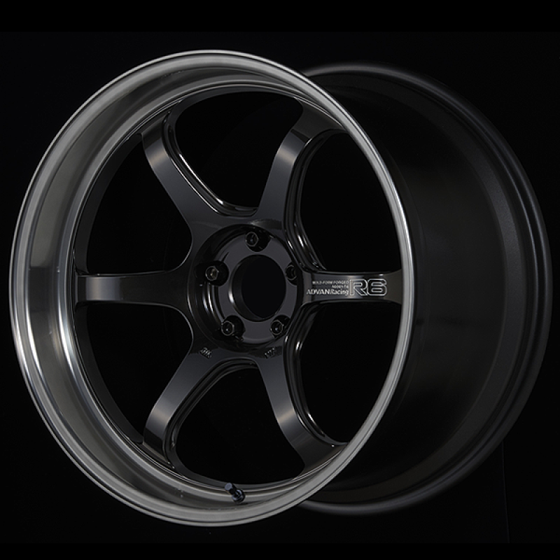 Advan R6 20x10.5 +34mm 5-120 Machining & Black Coating Graphite Wheel