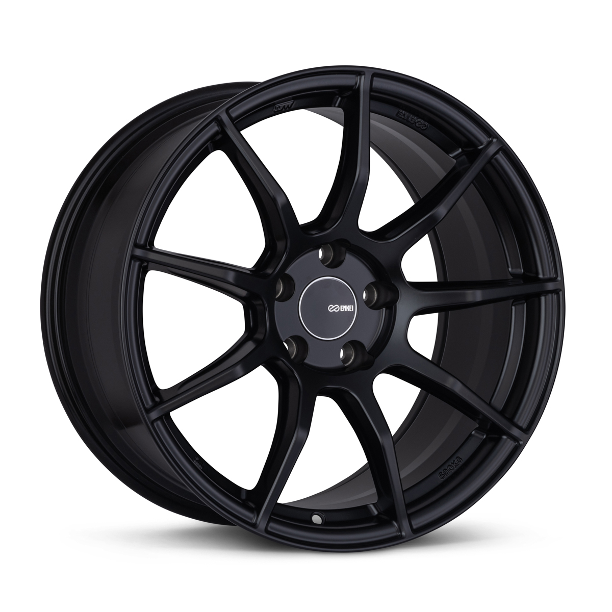 Enkei TS9 17x9 5x114.3 35mm offset 72.6mm Bore Matte Black main image 0