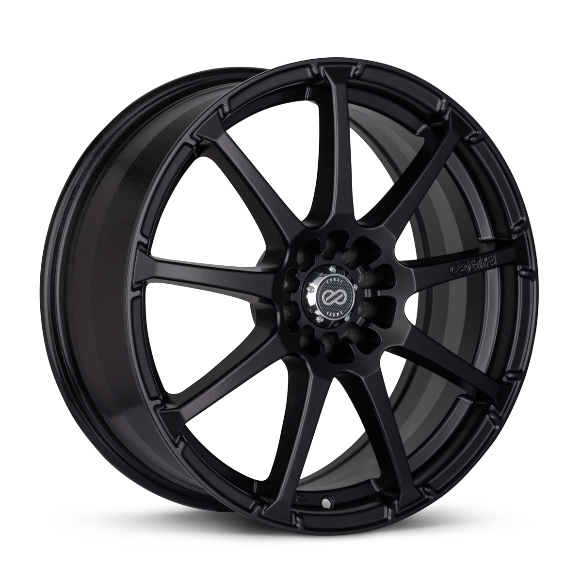 Enkei EDR9 17x7 4x100/114.3 45mm Offset 72.6 Bore Diameter Silver Wheel main image 1