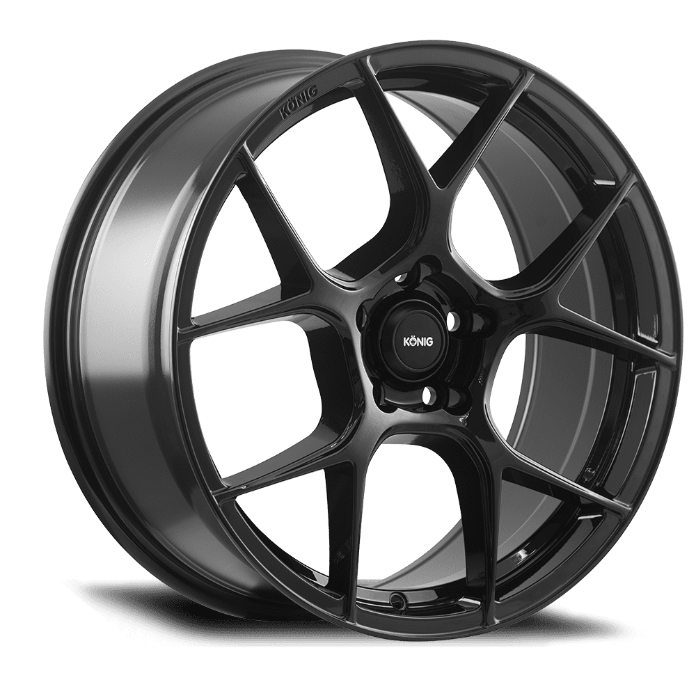 KONIG DIVERGE 17x8 5x108 ET42 GLOSS BLACK | DG87508425 | MartiniWorks
