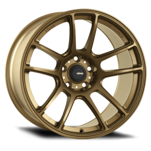 KONIG HELIOGRAM 18x9.5 5X114.3 ET35 MATTE BRONZE *KNURLED BEAD*