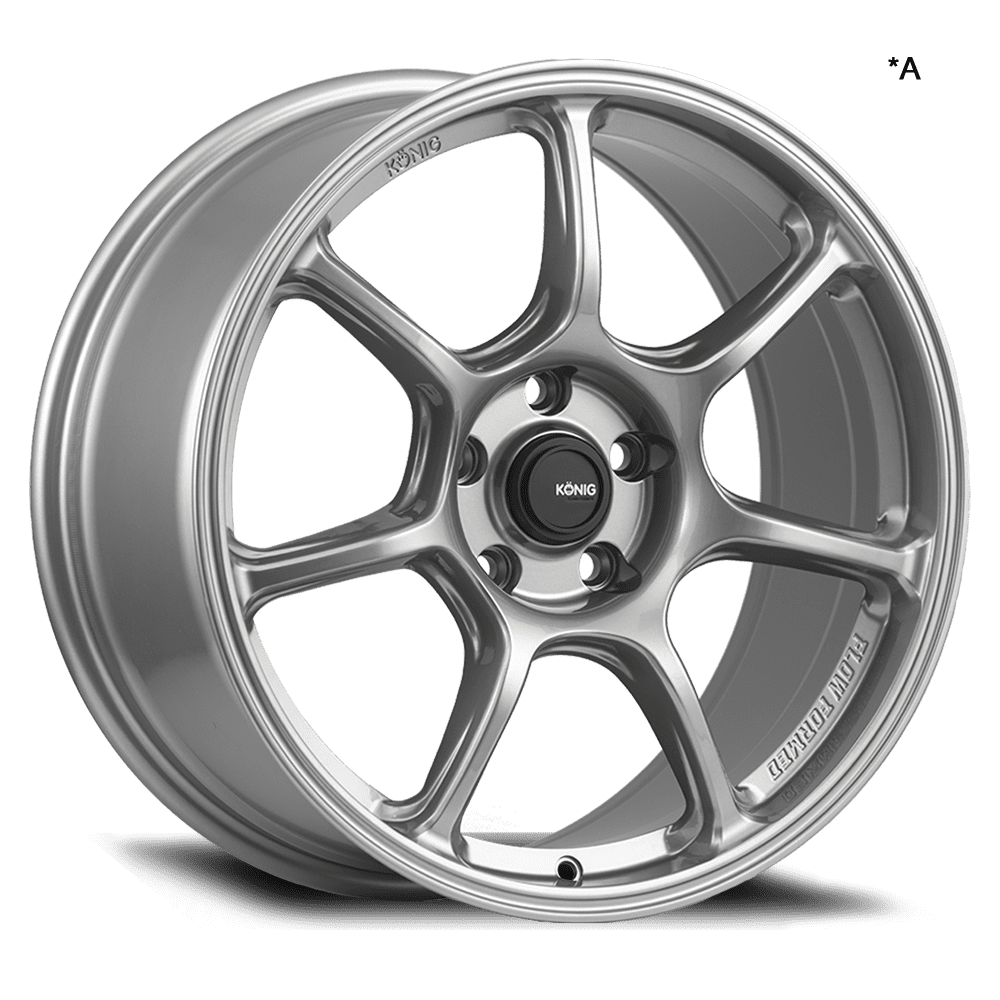 KONIG ULTRAGRAM 18x9.5B 5x114.3 ET40 TITANIUM METALLIC *KNURLED