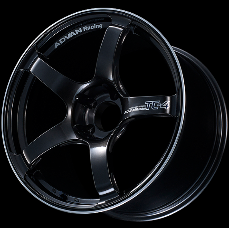 Advan TC4 16x7.0 +44 5-114.3 Racing White Metallic & Ring Wheel main image 1