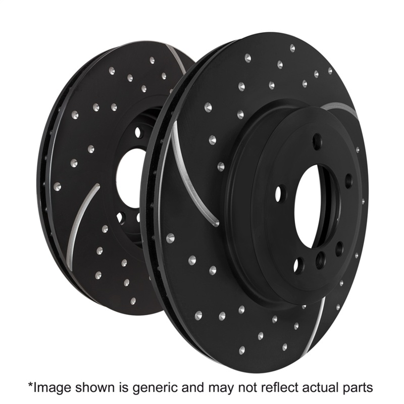 EBC GD Sport Front Rotors (276x25mm) | 91-92 Audi 100 Quattro 2.3 Girling main image 1
