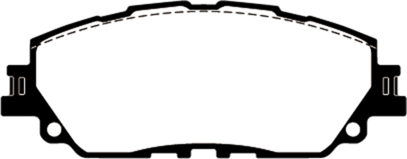 EBC Greenstuff Front Brake Pads | Multiple Volkswagen Fitments (DP22127) main image 0