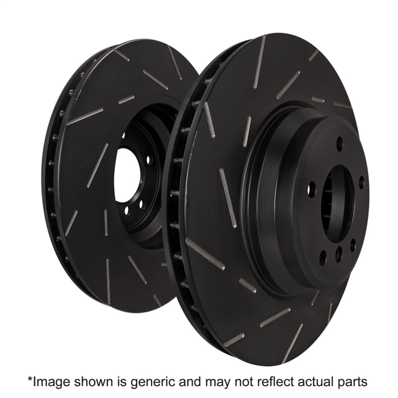 EBC USR Slotted Front Rotors (294x22mm) | 06-09 Mini Hardtop 1.6 Turbo Works Package main image 1
