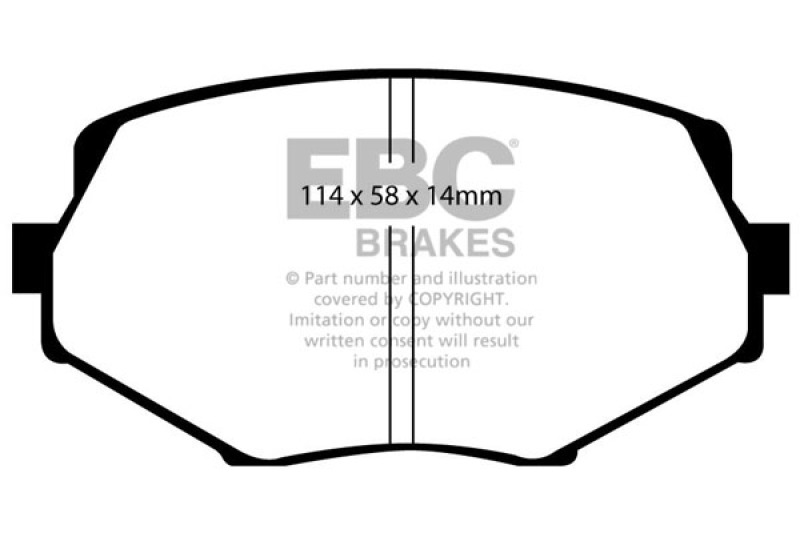 EBC 01-03 Mazda Miata MX5 1.8 (Sports Suspension) USR Slotted Rear Rotors