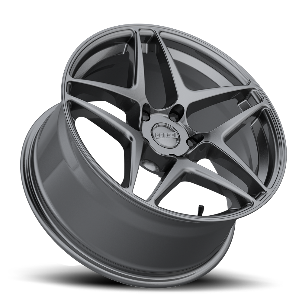 Kansei K15G Astro 18x9.5in / 5x114.3 BP / 35mm Offset / 73.1mm Bore - Gunmetal Wheel main image 0
