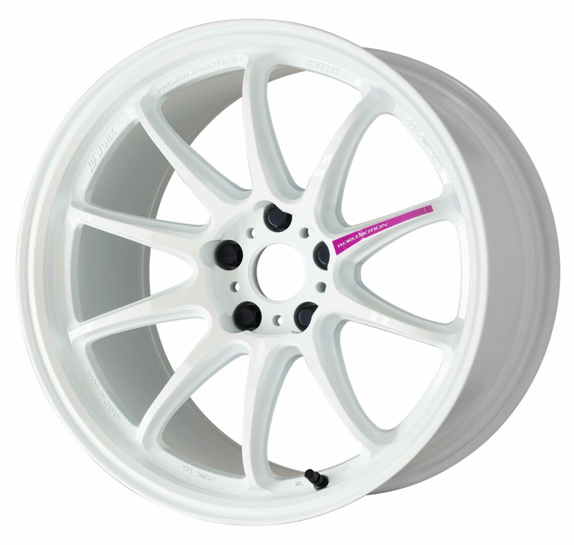 WORK Emotion ZR10 18x9.5 +38 5x114.3 Azure White | MartiniWorks
