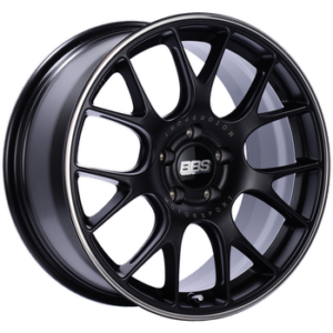 BBS CH-R 20x9.5 5x114.3 ET40 CB66 Satin Black Polished Rim