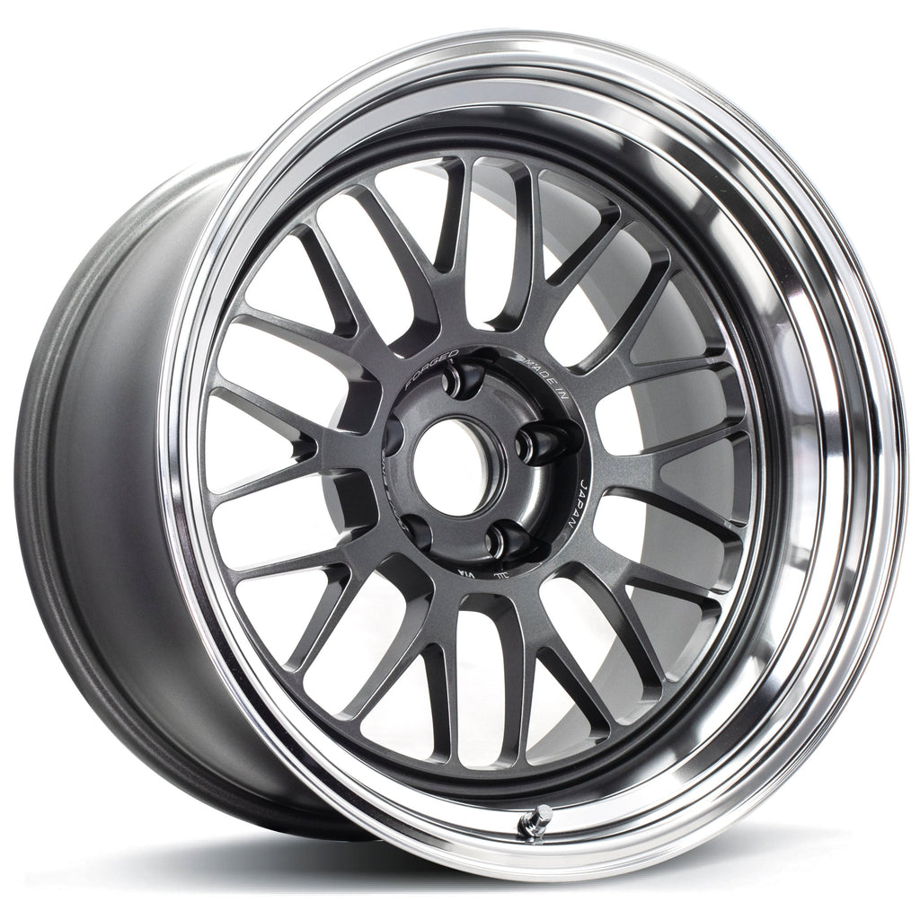 Volk Racing 21A 18x9.5 ET0 5-114.3 DARK GUNMETAL / RIM DC