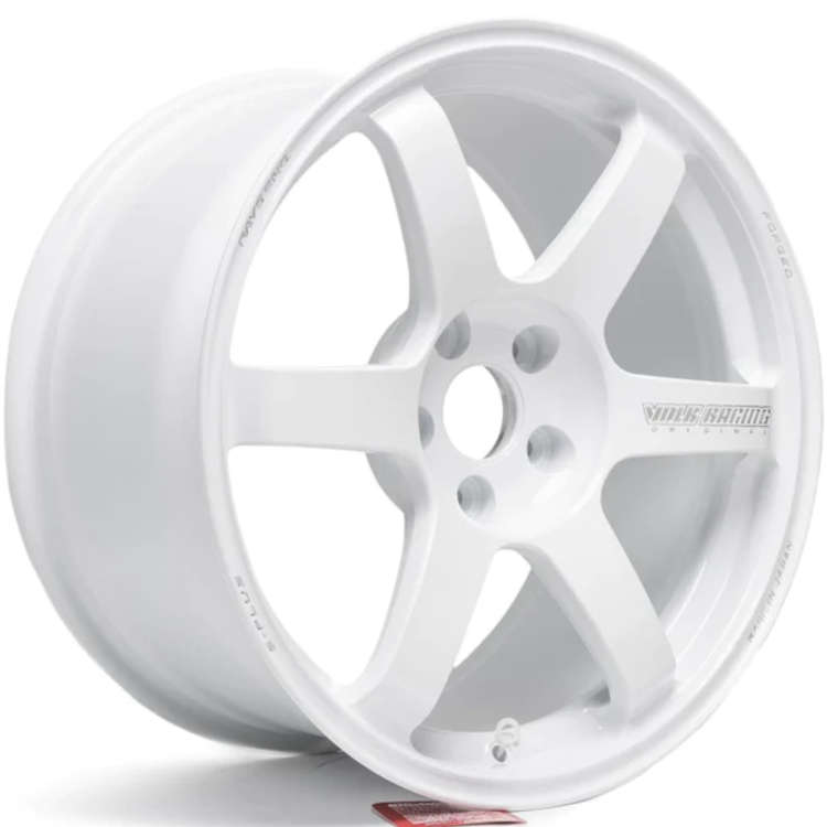 Volk Racing TE37 SAGA S-PLUS 17x9.0 ET22 5-114.3 DASH WHITE