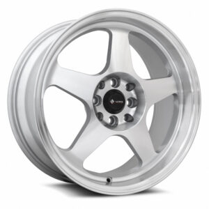 Vors SP1 17x8 +30 Silver Machine Face Lip SP0117808H30SF