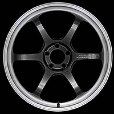 Advan R6 18x9.5 +05 5-114.3 Machining & Racing Hyper Black Wheel