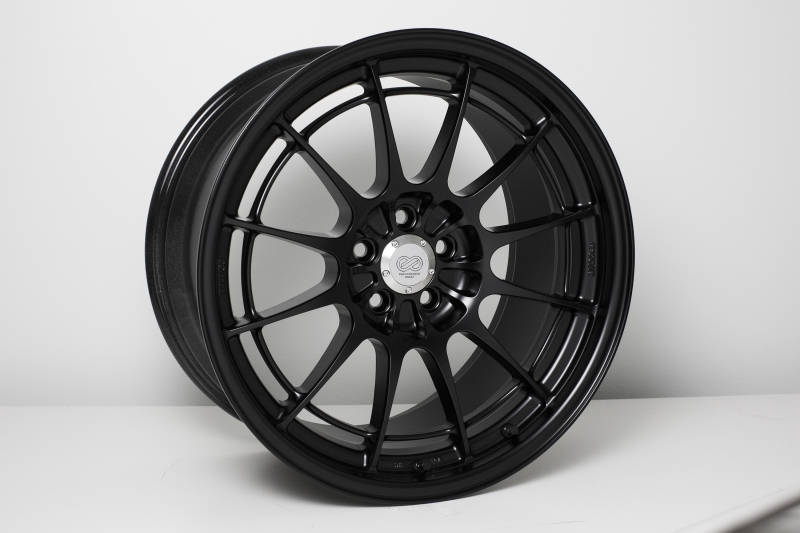 Enkei NT03+M 18x9.5 5x114.3 40mm Offset 72.6mm Bore Black Wheel