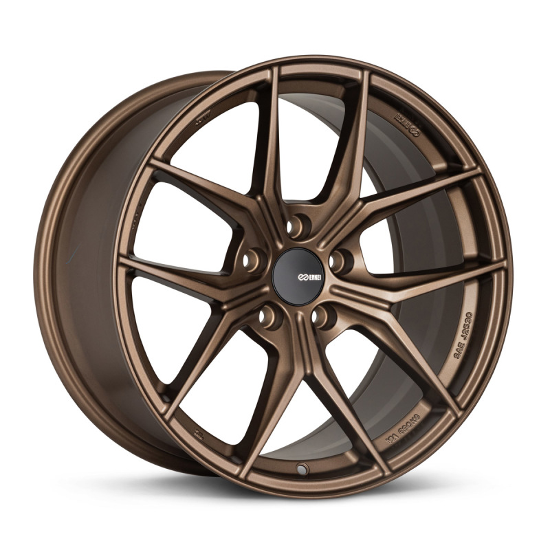 Enkei TSR-X 18x8.5 38mm Offset 5x114.3 ZP 72.6mm Bore Gloss Bronze