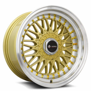 Vors VR3 15x8 +20 Gold Machine Lip Gold Rivet VR0315808H20GD