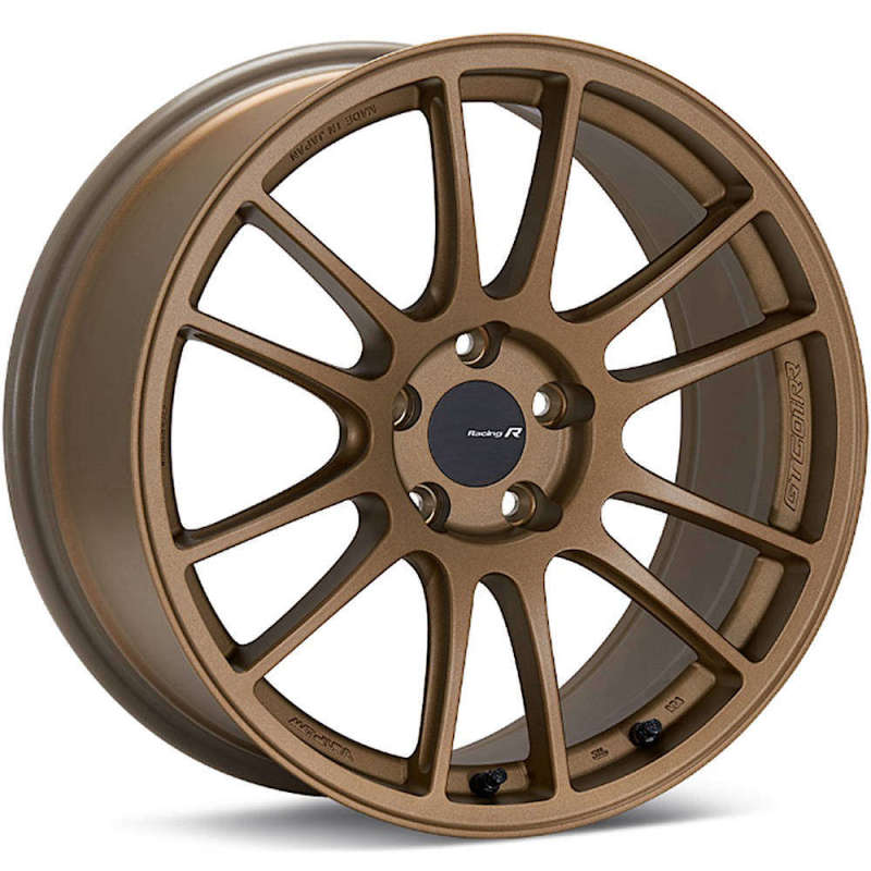 Enkei GTC01RR 18x8.5 5x100 42mm Offset Titanium Gold Wheel