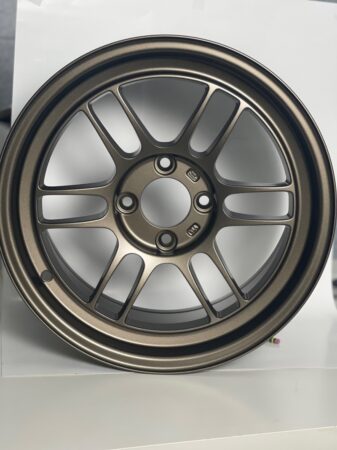 Enkei RPF1 15x8 4x100 28mm Offset 5 Hub Bore Bronze Wheel - 11.64