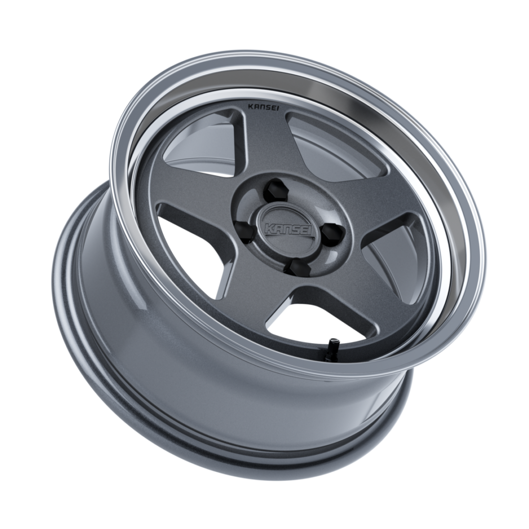 Kansei KNP 15x8 +25 / 4x100 / Gunmetal | MartiniWorks