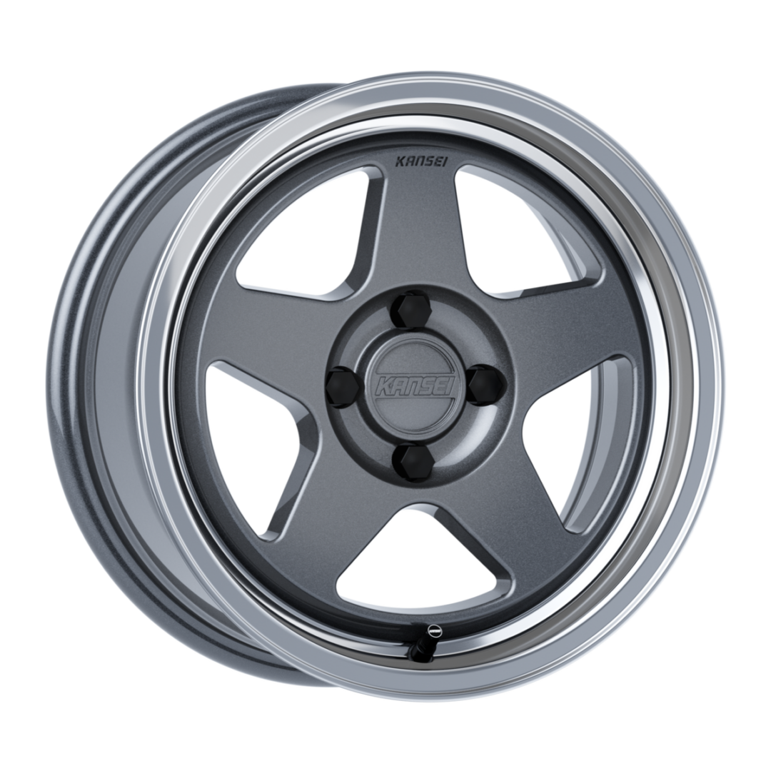 Kansei KNP 15x8 +25 / 4x100 / Gunmetal | MartiniWorks
