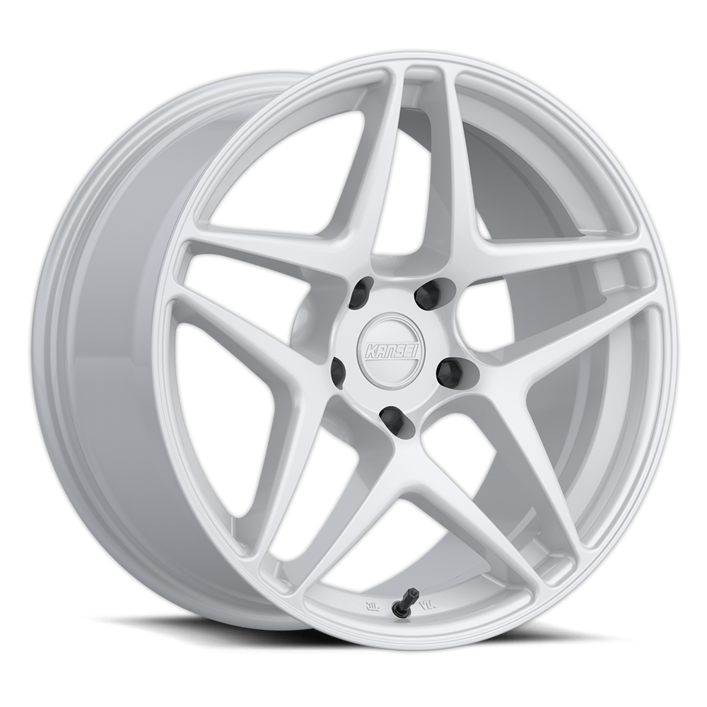 Kansei Astro 18x8.5 +35 / 5x114.3 / Gloss White | K15W-188512+35