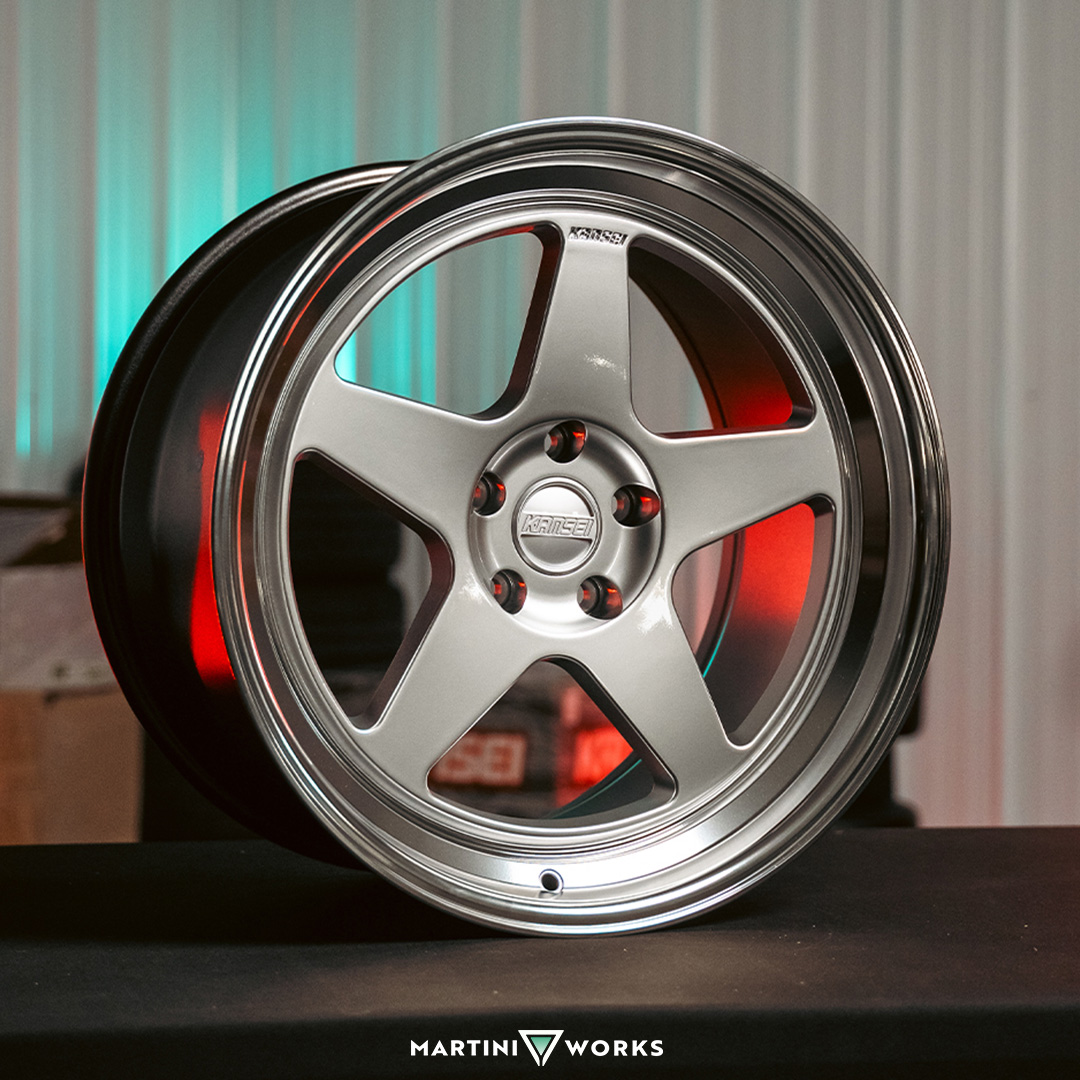 kynkyn☆ Kansei KNP 18x8.5 +35 / 5x108 / Hyper Silver | MartiniWorks