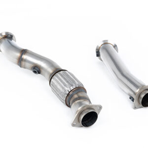 Milltek Downpipes and Cat Bypass Decat Downpipes (Requires Stage 2 ECU Remap) - Fits to OE or Milltek 102mm Mid Pipes for BMW 2 Series M2 Coupe (G87 S58 NAS Non-OPF/GPF Models) (2023 and Later),  - SSXBM1334 SSXBM1334-1