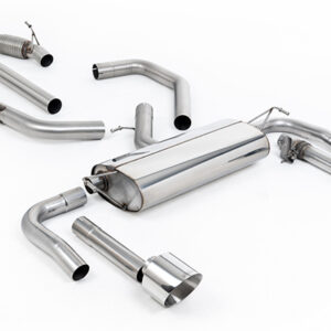 Milltek Cat Back Non Resonated Valved Exhaust Catback GT-139 Polished Trims for Hyundai / Kia Elantra N 2.0L Turbo 275hp (Non-OPF/GPF Models Only) (2021 and Later), Polished Tips - SSXHY191 SSXHY191-1