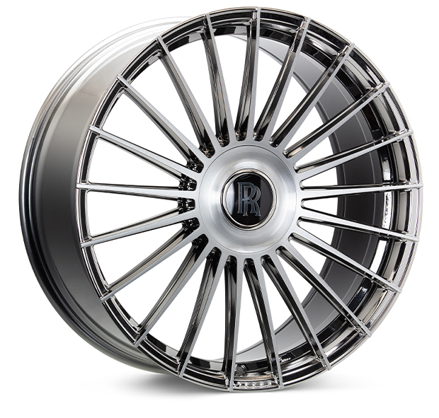 Vossen HF-8 22x9 25 5x112 Emc Polished / Brushed