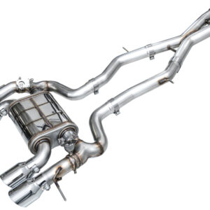AWE Tuning 23-24 BMW G87 M2 SwitchPath Edition Exhaust - Chrome Silver Tips AWE-3025-42487