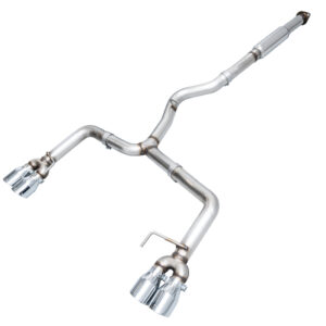 AWE Tuning Subaru WRX/STI VA/GV Sedan Track Edition Exhaust - Chrome Silver Tips (102mm) AWE-3020-42058