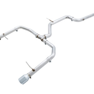 AWE Tuning 18-21 Volkswagen Jetta GLI Mk7 Track Edition Exhaust - Chrome Silver Tips (Fits OEM DP) AWE-3020-22034