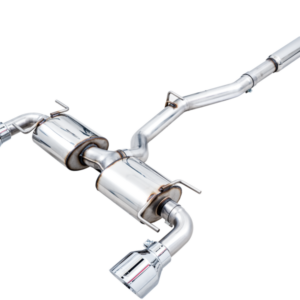 AWE Subaru BRZ/ Toyota GR86/ Toyota 86 Touring Edition Cat-Back Exhaust- Chrome Silver Tips AWE-3015-32486