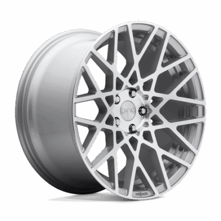 Multi Spoke - Rotiform R110 BLQ Gloss Silver Machined