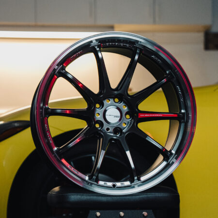 WORK Emotion ZR10 18x8.5 +38 5x114.3 Glim Black Diamond Rim