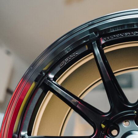 WORK Emotion ZR10 18x9.5 +38 5x114.3 Glim Black Diamond Rim