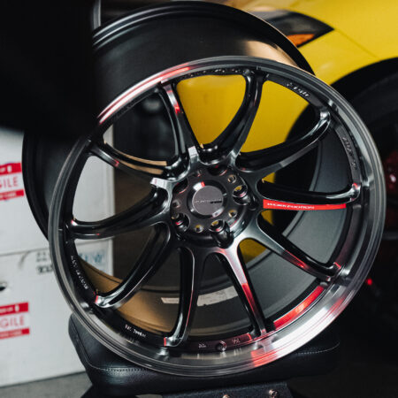 WORK EMOTION ZR10 18×7.5J PCD100 5H INSET+47 チタンダイヤ