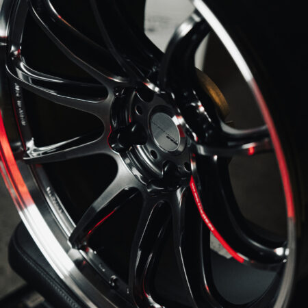 WORK Emotion ZR10 18x8.5 +38 5x100 Glim Black Diamond Rim