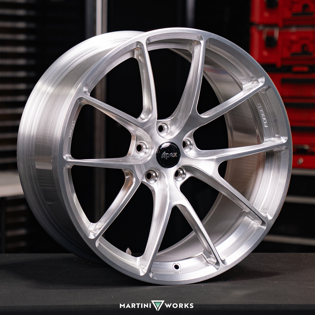 Apex Wheels VS-5RX 21x9.5 32 5x120 Brushed Clear | MartiniWorks