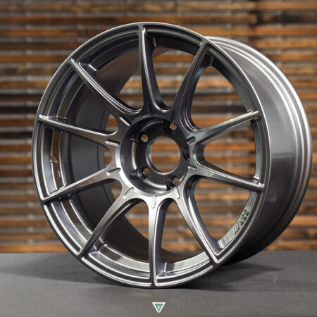 SSR GTX01 17x9 38 5x100 Dark Silver | XA17900+3805CDK | MartiniWorks
