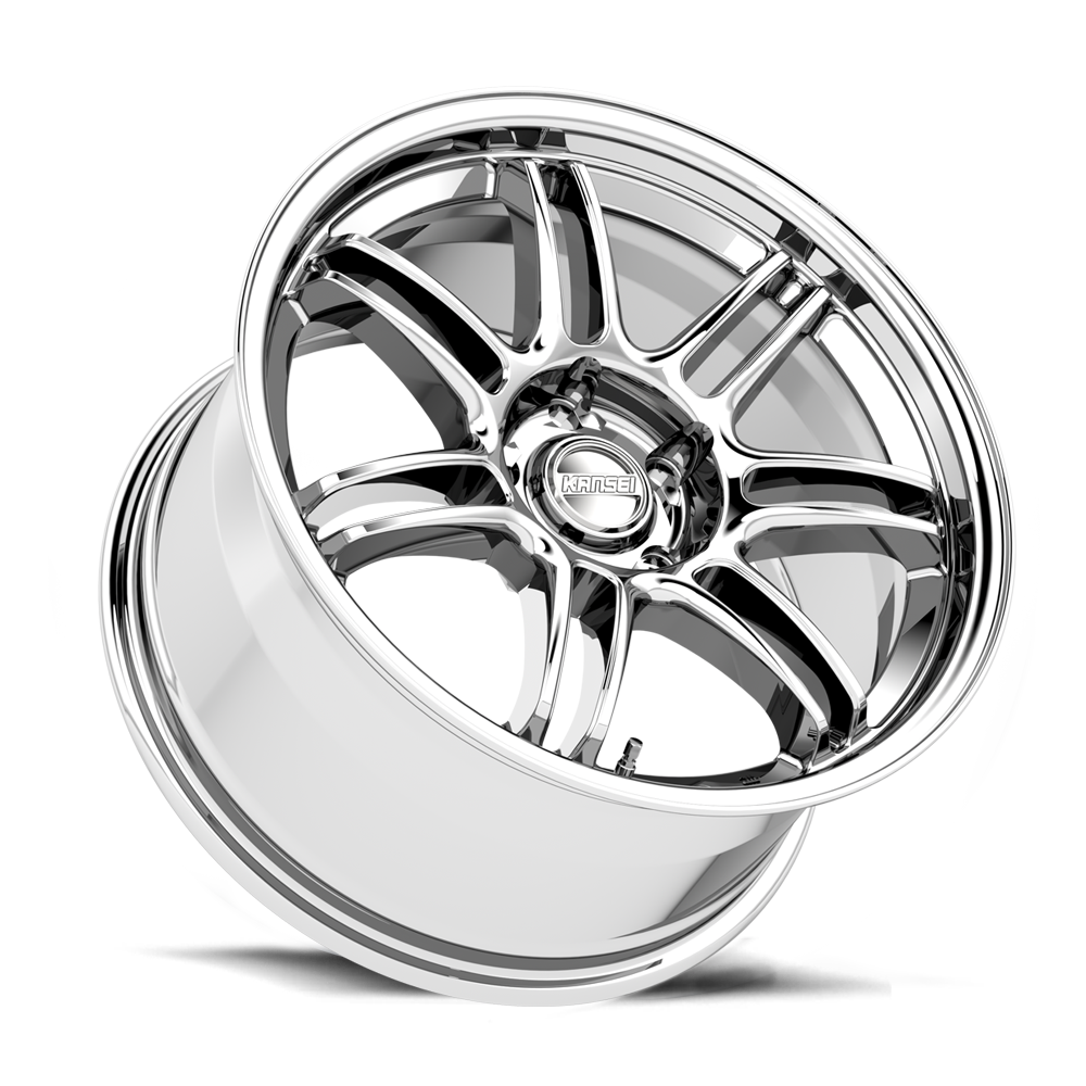 Kansei Seven 18x10.5 22 5X114.3 Chrome | MartiniWorks