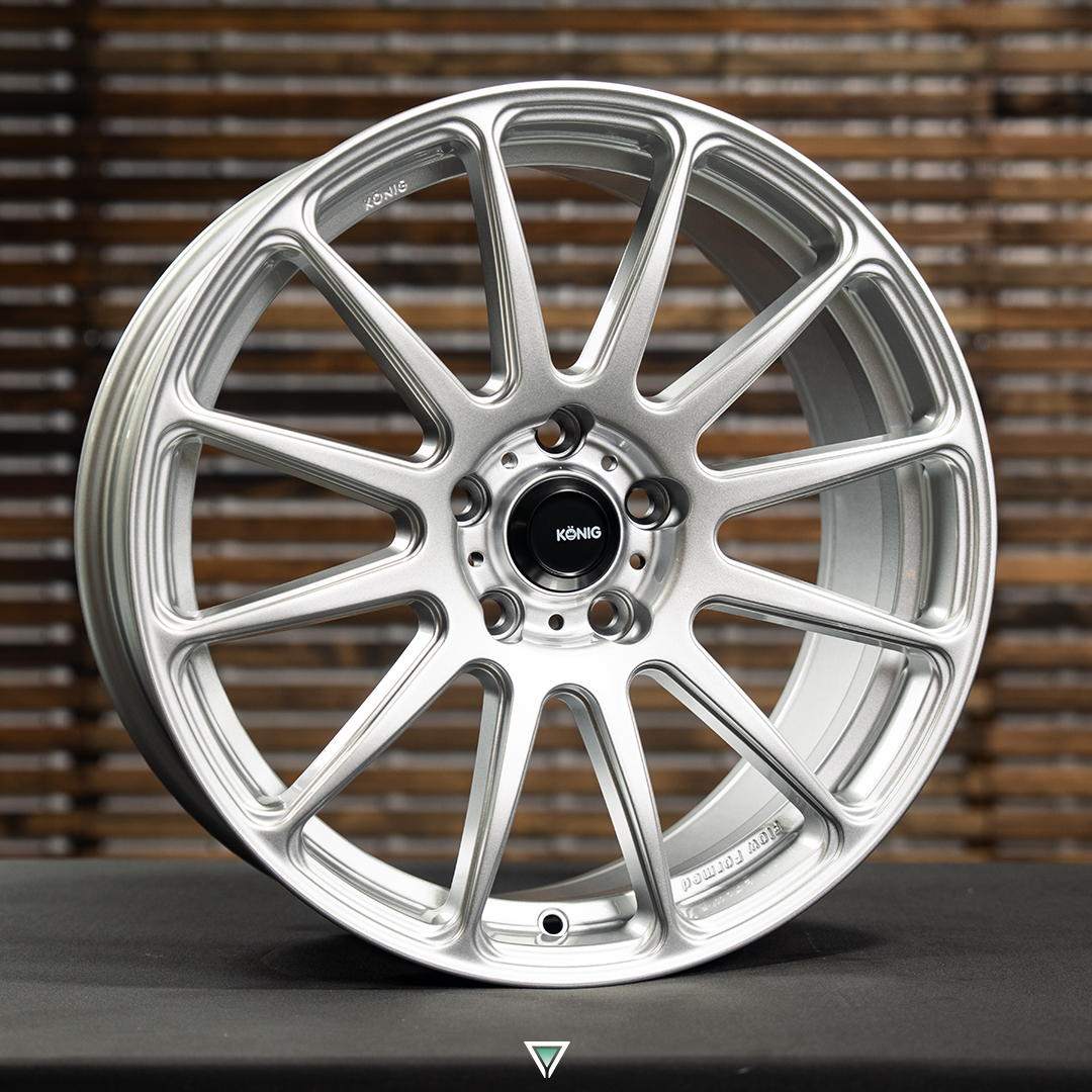 Konig Aeris 17X8 5X114.3 Et40 Steel Silver | MartiniWorks