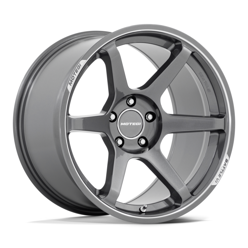 Motegi MR160 BATTLE VI 18x8.5 30 4X114.3 GLOSS GUNZILLA W