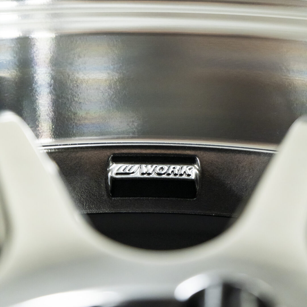 WORK Emotion D9R 19x9.5 38 5x120 GT Silver Rim Cut GTSRC 72.5mm