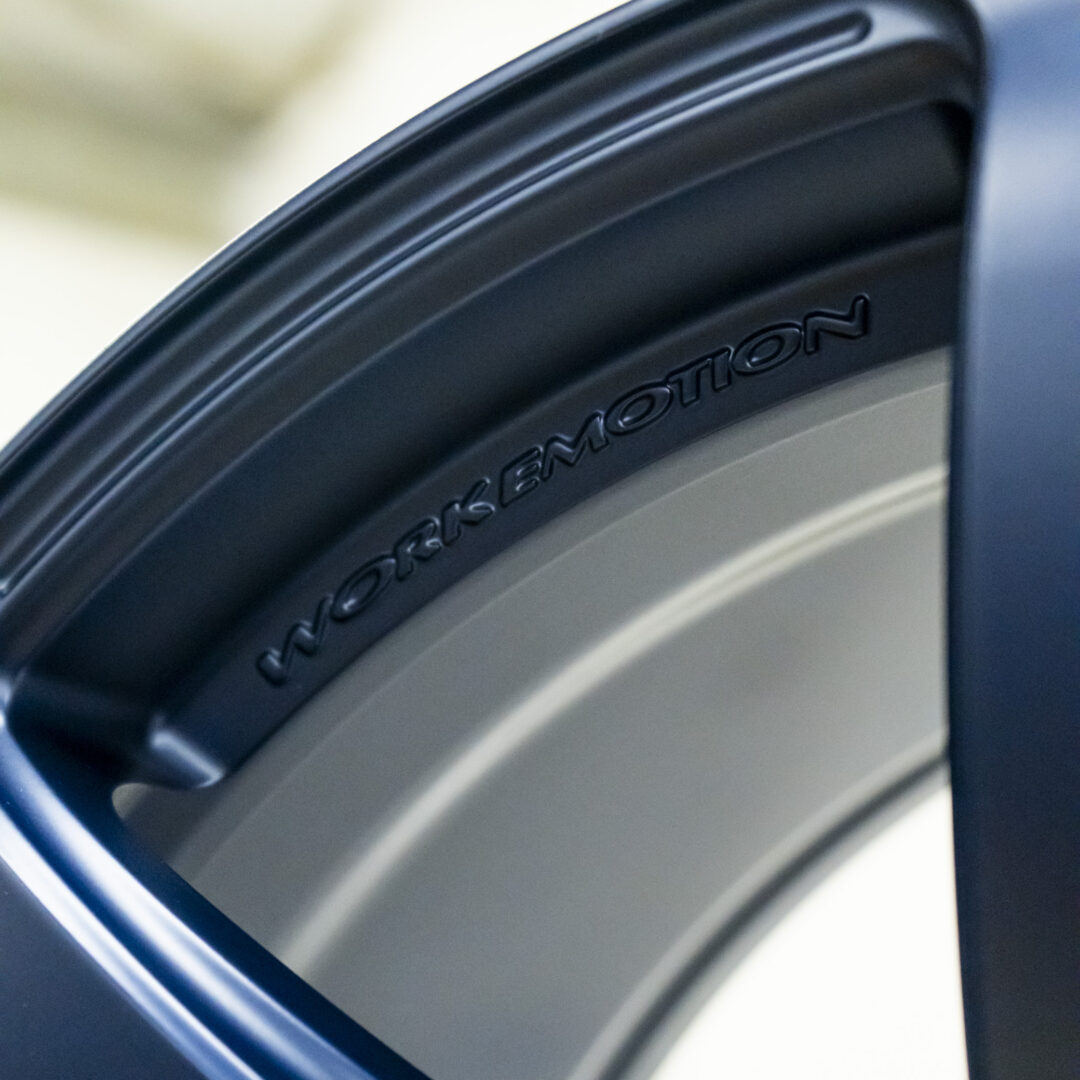 WORK Emotion T7R 18x9.5 +38 5x120 Matte Blue BLE 72.6mm Bore