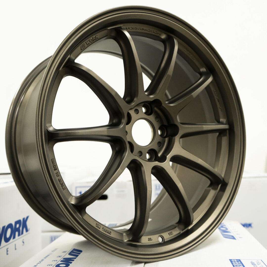 WORK Emotion ZR10 19x9.5 +38 5x114.3 Matte Bronze AHG | MartiniWorks