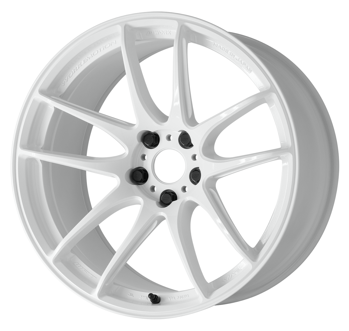 WORK 極 ホワイト18インチ9.5J ＋30 通し 5H-114 WORK Emotion CR Shigoku 18x8.5 47 5x120 Ice White ICW